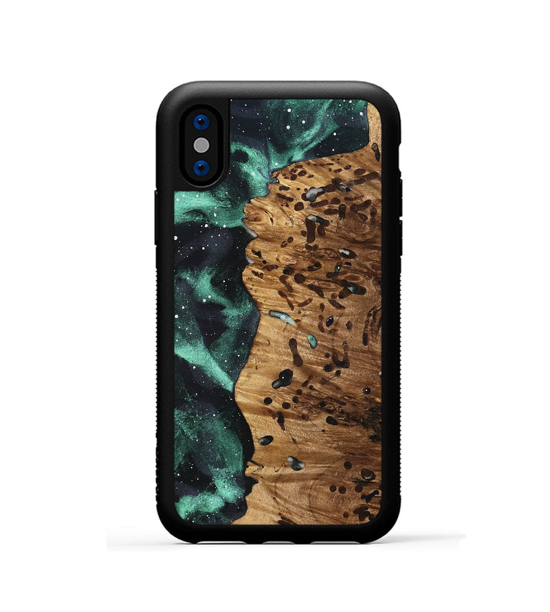iPhone Xs Wood Phone Case - Latanya (Cosmos, 821981)