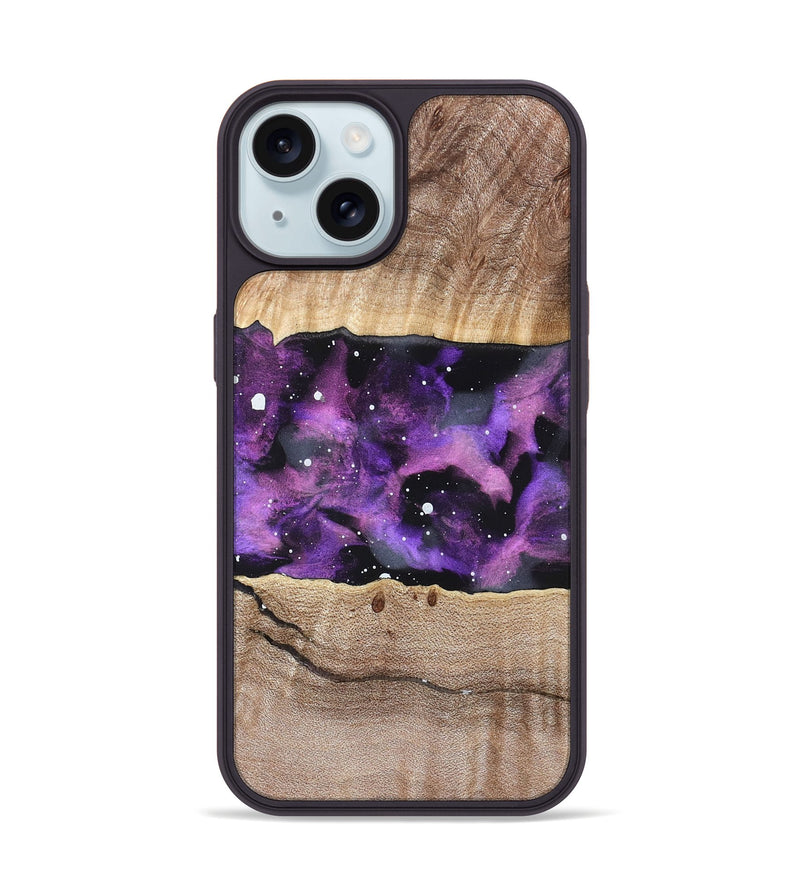 iPhone 15 Wood Phone Case - Howell (Cosmos, 821982)
