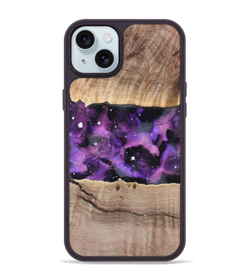 iPhone 15 Plus Wood Phone Case - Howell (Cosmos, 821982)
