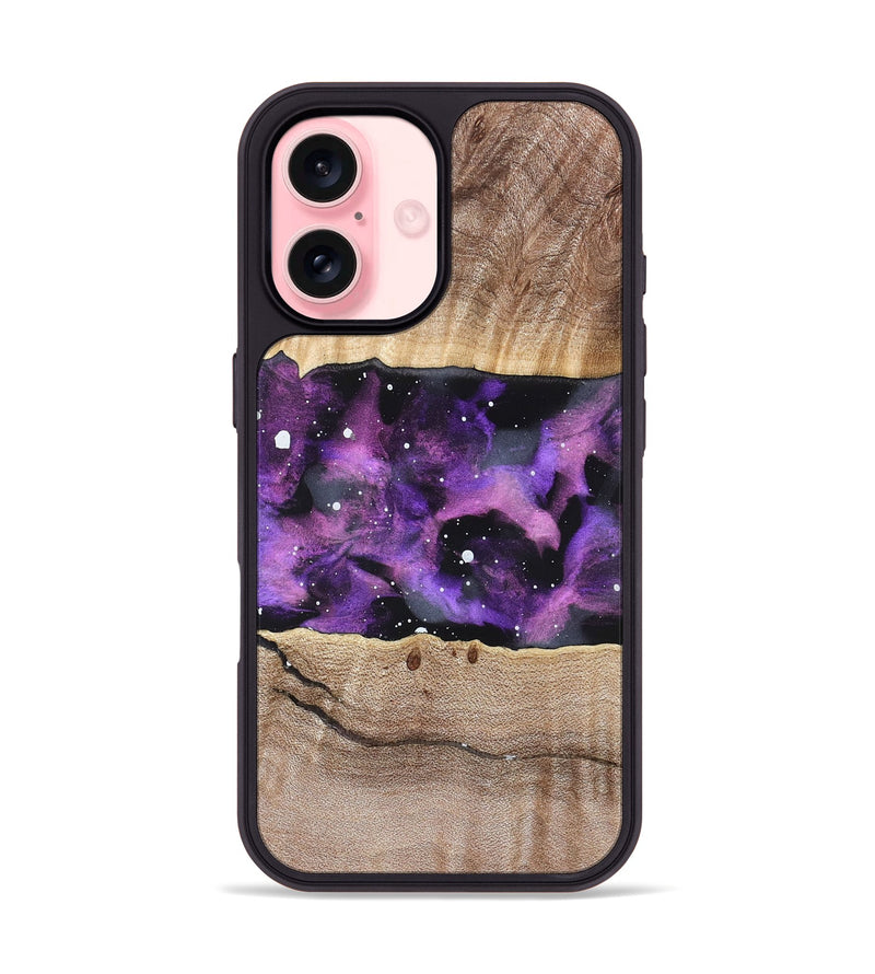 iPhone 16 Wood Phone Case - Howell (Cosmos, 821982)