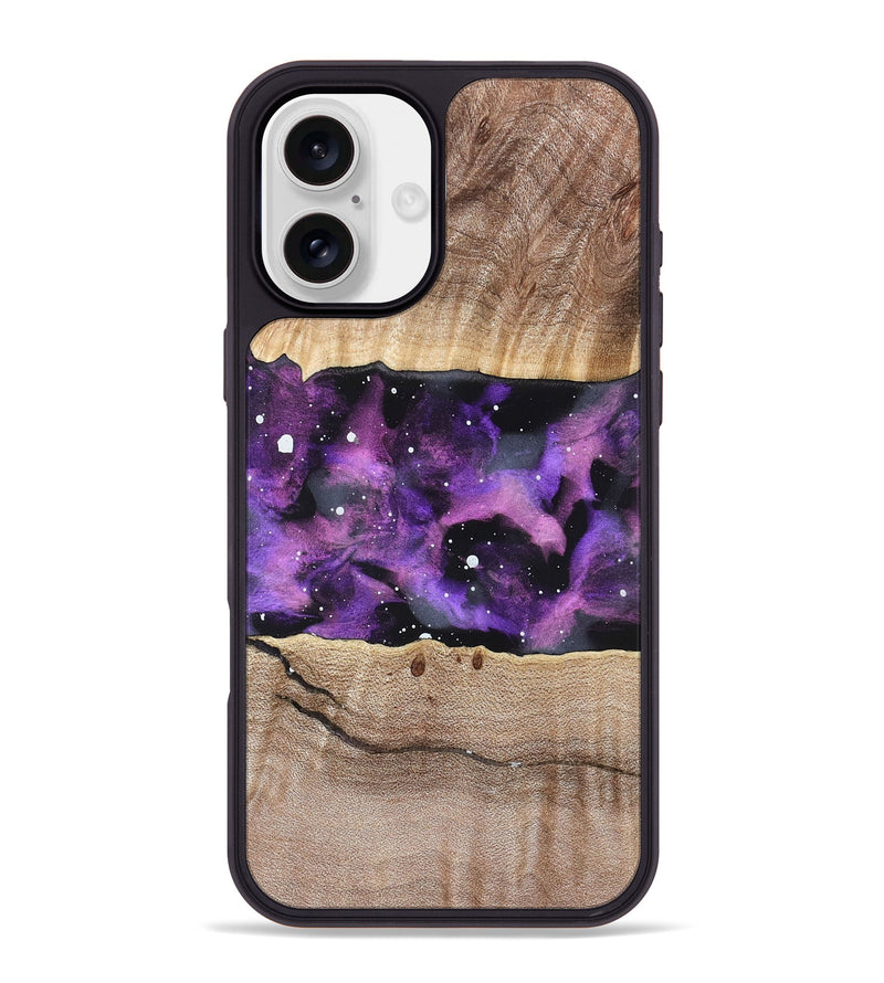 iPhone 16 Plus Wood Phone Case - Howell (Cosmos, 821982)