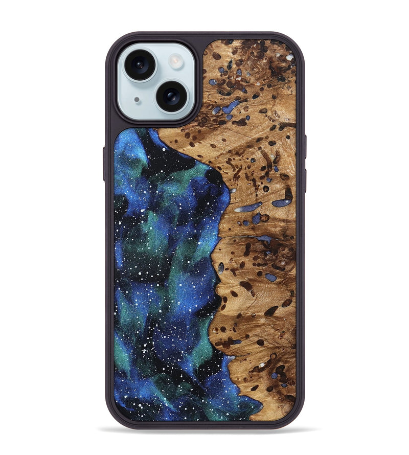 iPhone 15 Plus Wood Phone Case - Leota (Cosmos, 821987)