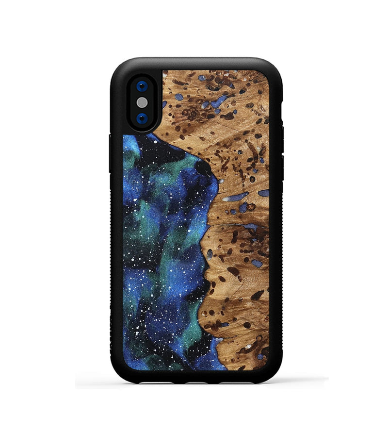 iPhone Xs Wood Phone Case - Leota (Cosmos, 821987)
