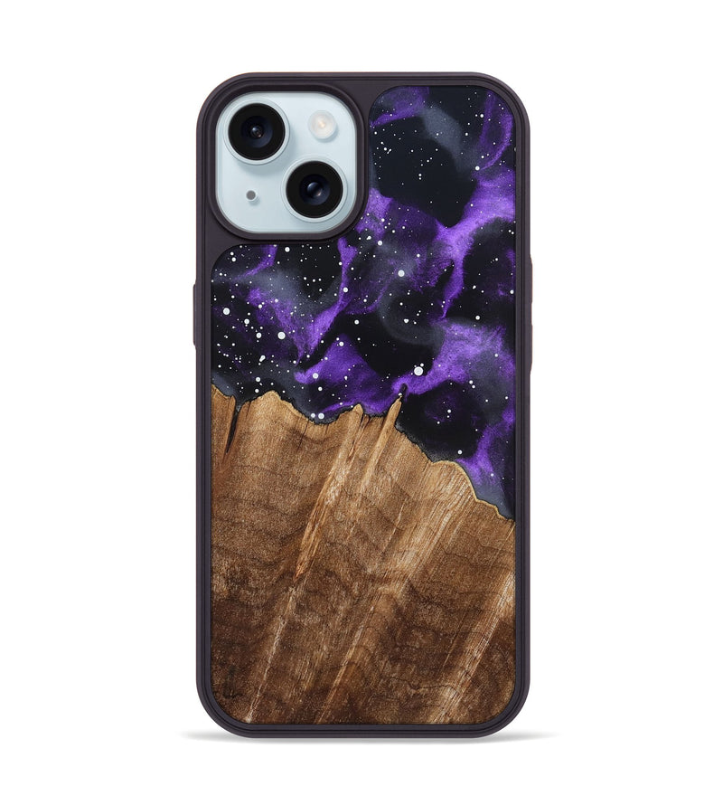 iPhone 15 Wood Phone Case - Kanye (Cosmos, 821988)