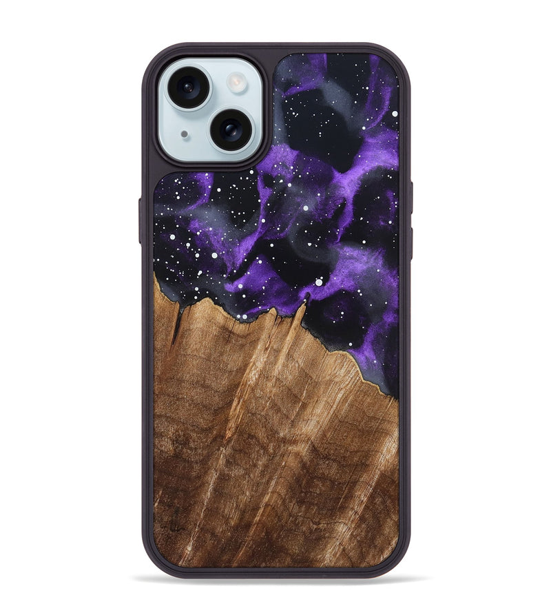iPhone 15 Plus Wood Phone Case - Kanye (Cosmos, 821988)