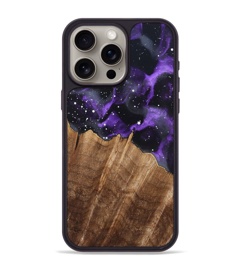 iPhone 15 Pro Max Wood Phone Case - Kanye (Cosmos, 821988)