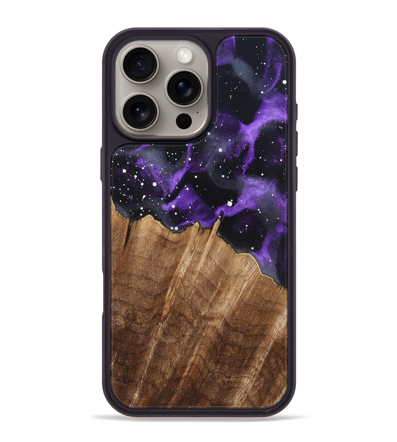 iPhone 16 Pro Max Wood Phone Case - Kanye (Cosmos, 821988)