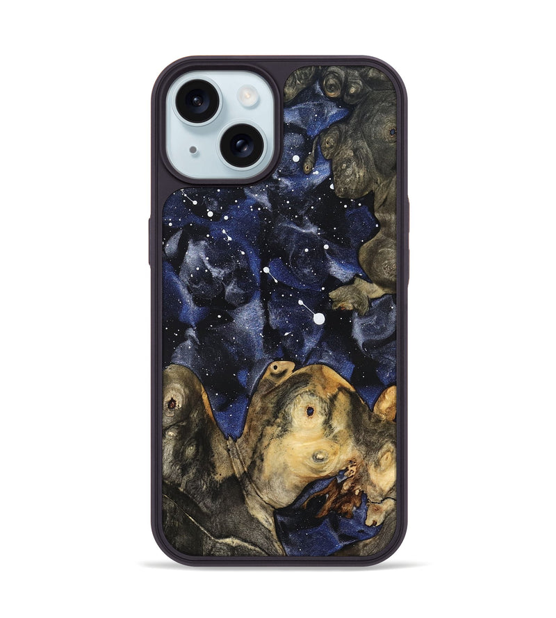 iPhone 15 Wood Phone Case - Evander (Cosmos, 821989)
