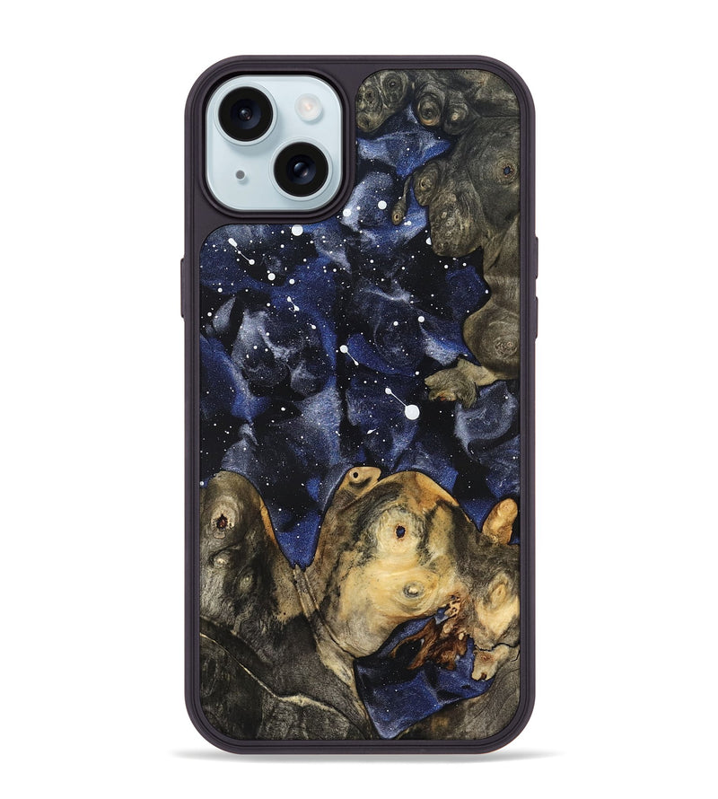 iPhone 15 Plus Wood Phone Case - Evander (Cosmos, 821989)