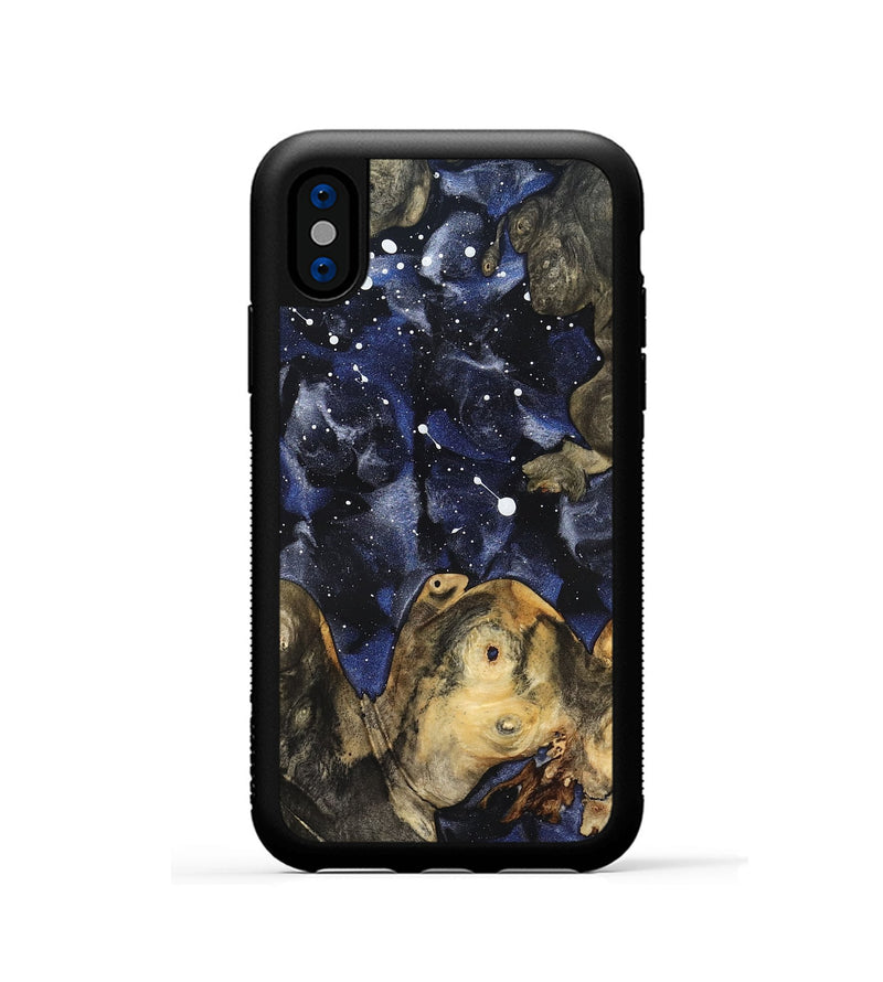 iPhone Xs Wood Phone Case - Evander (Cosmos, 821989)