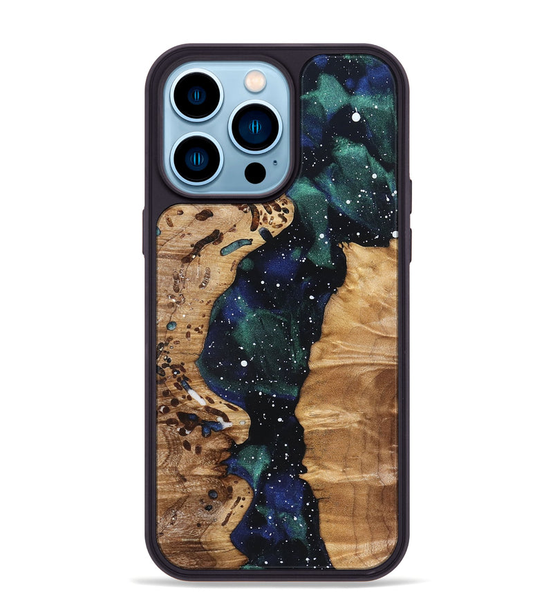 iPhone 14 Pro Max Wood Phone Case - Jadon (Cosmos, 821990)