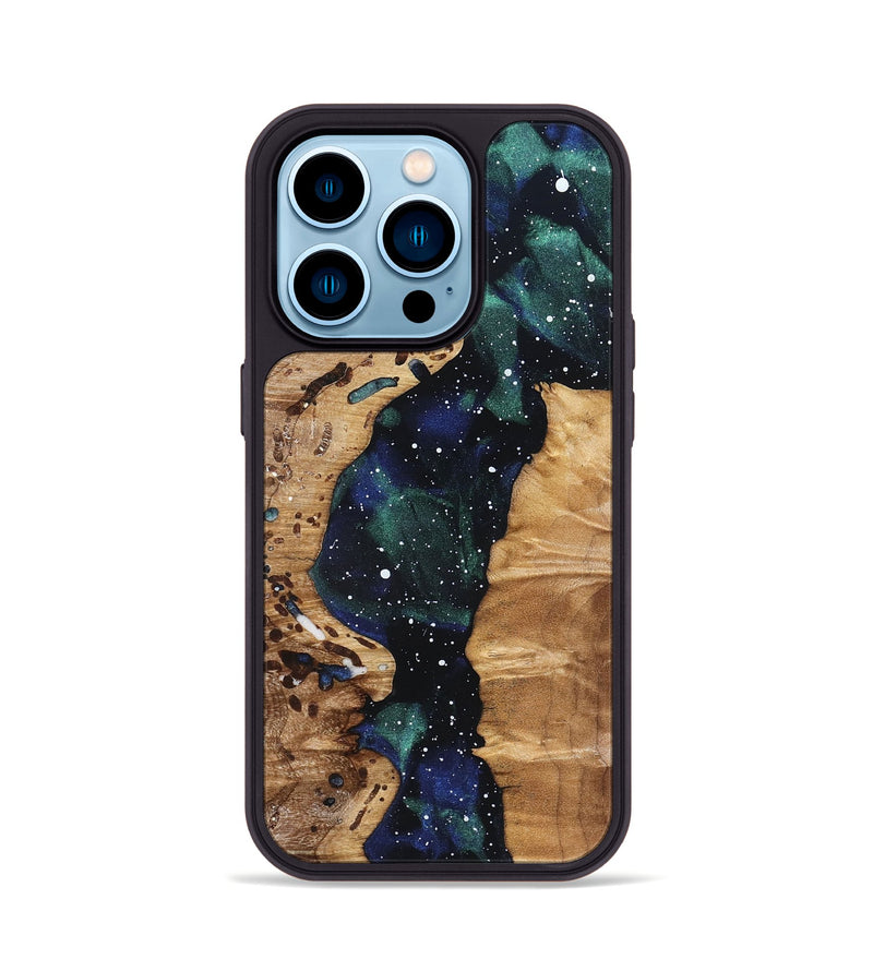 iPhone 14 Pro Wood Phone Case - Jadon (Cosmos, 821990)