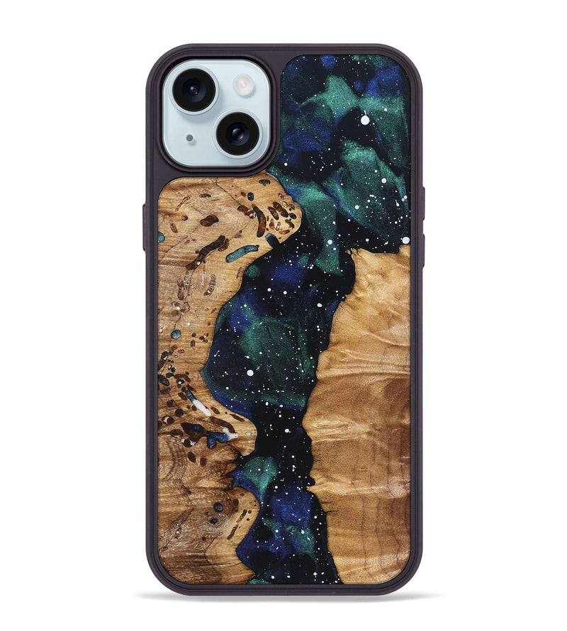 iPhone 15 Plus Wood Phone Case - Jadon (Cosmos, 821990)