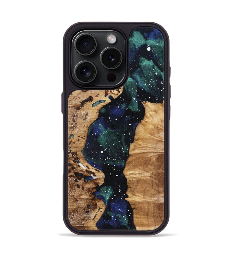 iPhone 16 Pro Wood Phone Case - Jadon (Cosmos, 821990)