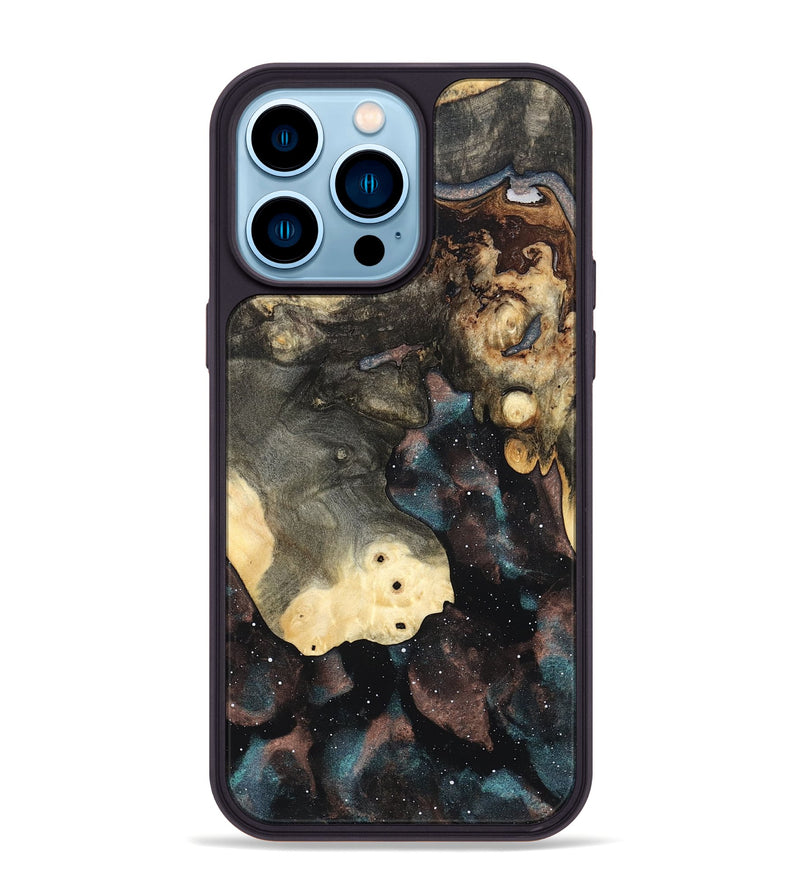 iPhone 14 Pro Max Wood Phone Case - Brenna (Cosmos, 821991)