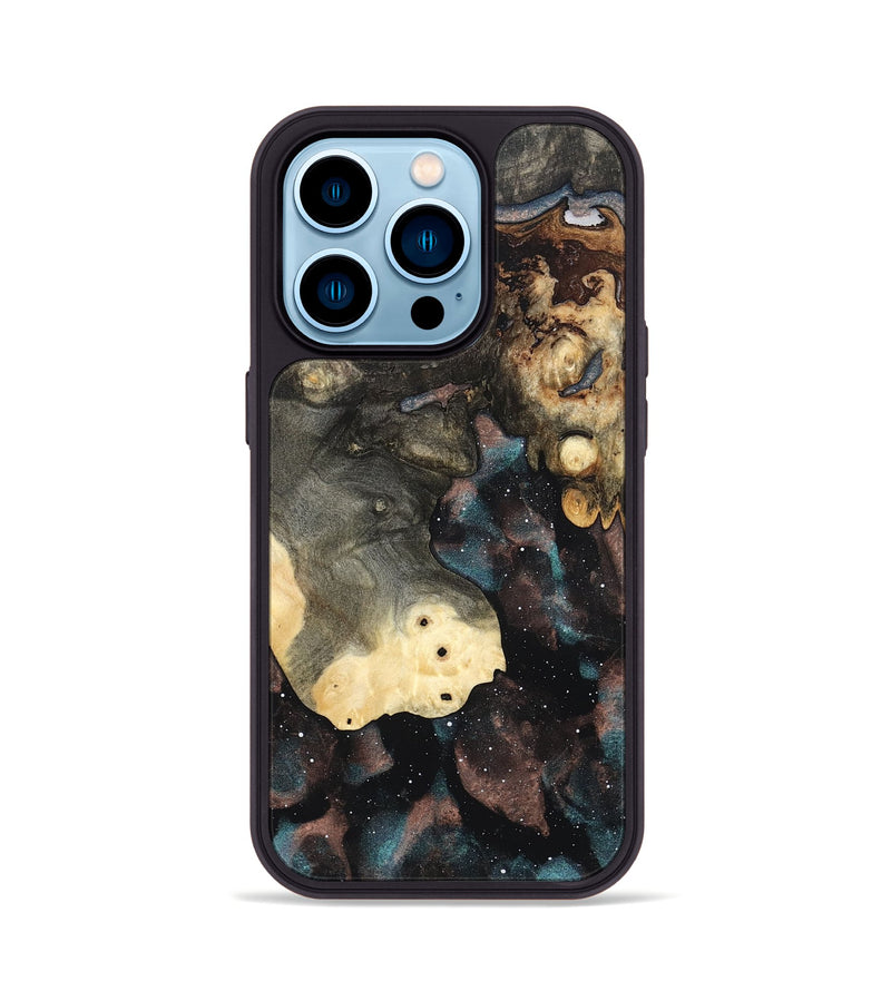 iPhone 14 Pro Wood Phone Case - Brenna (Cosmos, 821991)