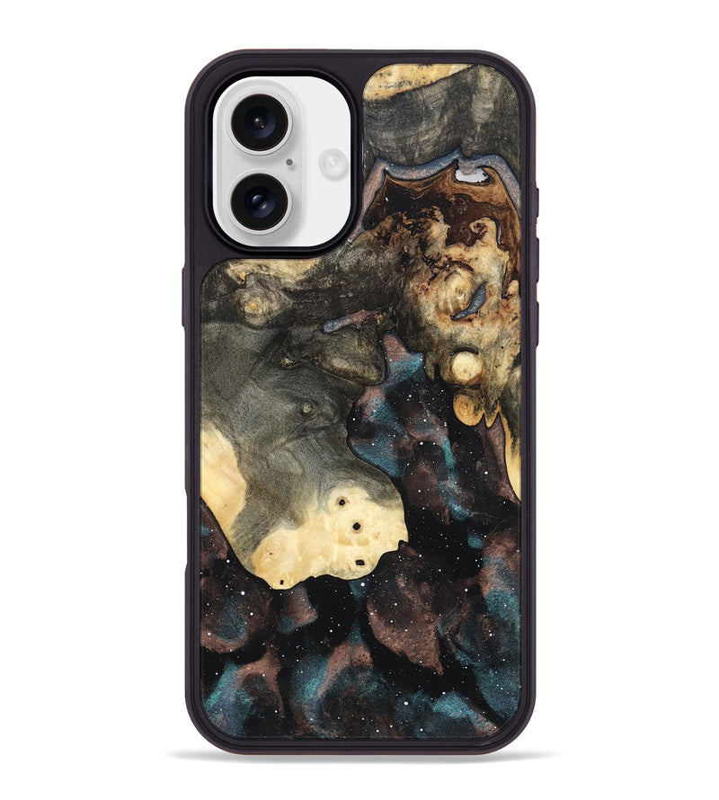 iPhone 16 Plus Wood Phone Case - Brenna (Cosmos, 821991)