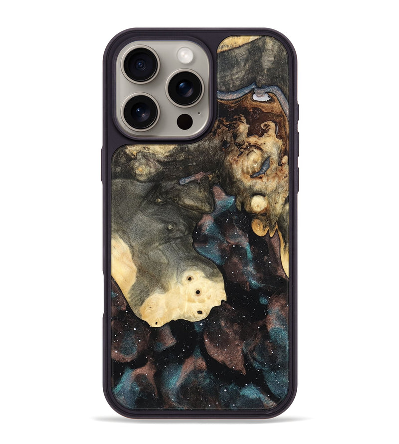 iPhone 16 Pro Max Wood Phone Case - Brenna (Cosmos, 821991)
