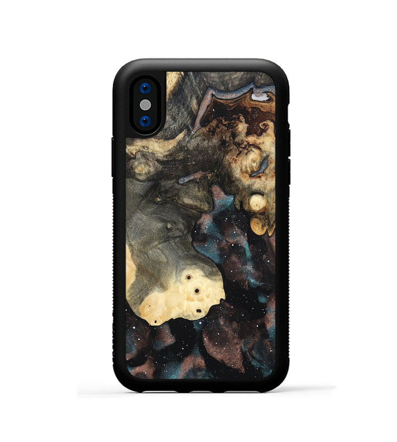 iPhone Xs Wood Phone Case - Brenna (Cosmos, 821991)