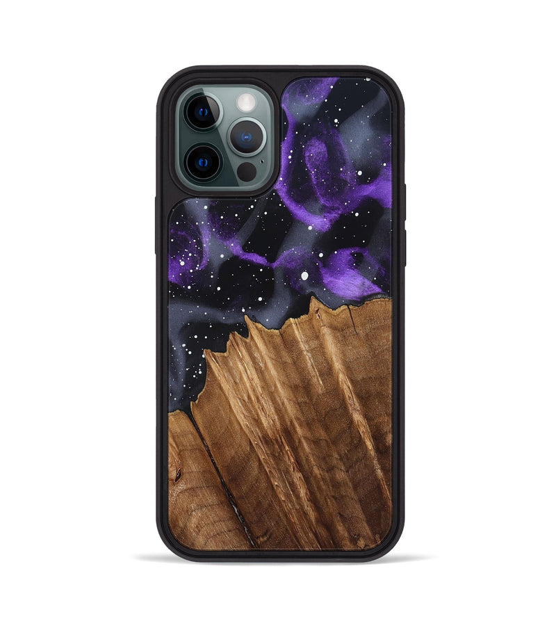 iPhone 12 Pro Wood Phone Case - Lige (Cosmos, 821993)