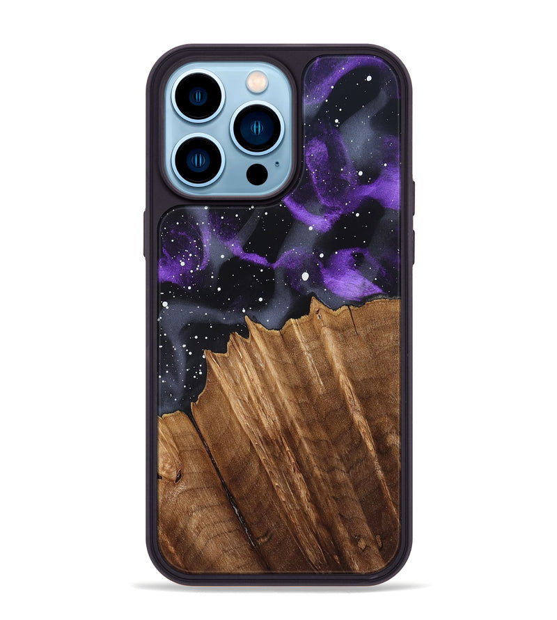 iPhone 14 Pro Max Wood Phone Case - Lige (Cosmos, 821993)