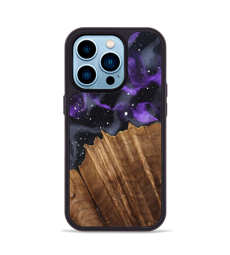 iPhone 14 Pro Wood Phone Case - Lige (Cosmos, 821993)