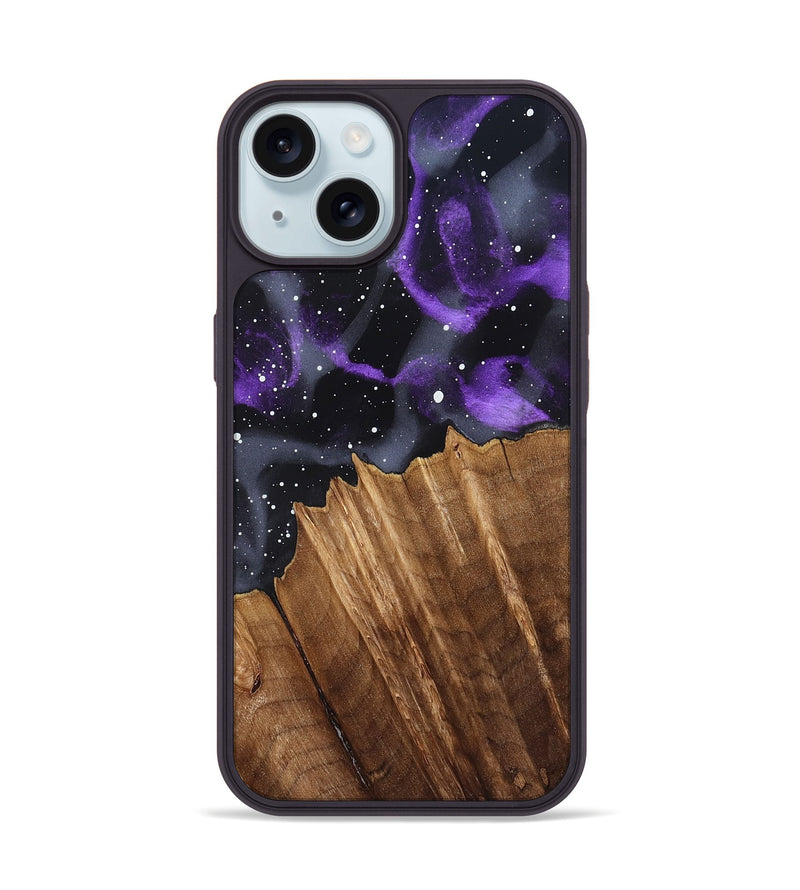 iPhone 15 Wood Phone Case - Lige (Cosmos, 821993)