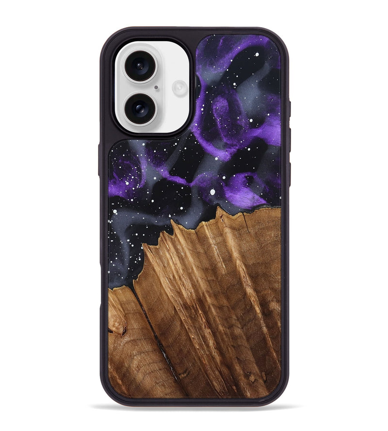 iPhone 16 Plus Wood Phone Case - Lige (Cosmos, 821993)
