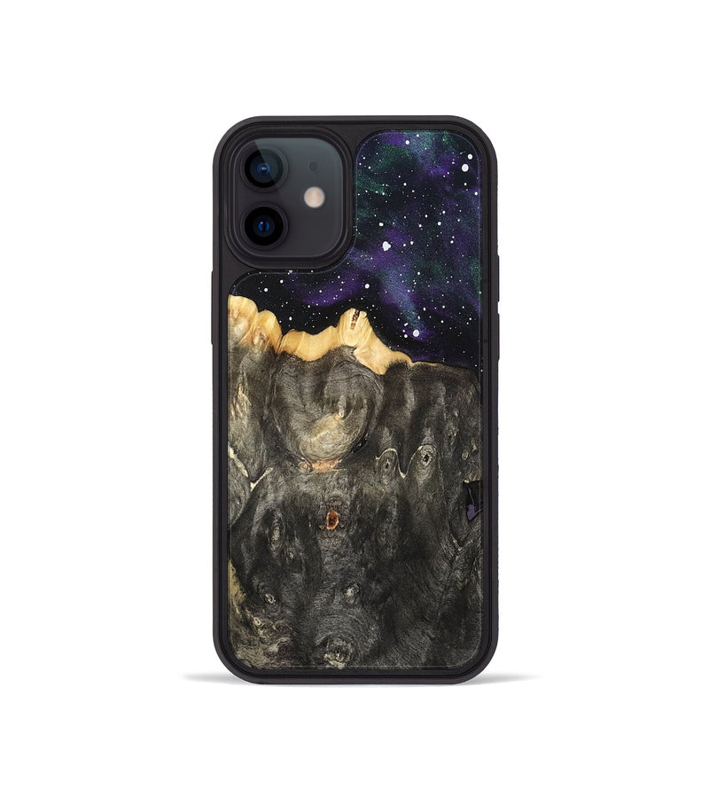 iPhone 12 mini Wood Phone Case - Teena (Cosmos, 821994)
