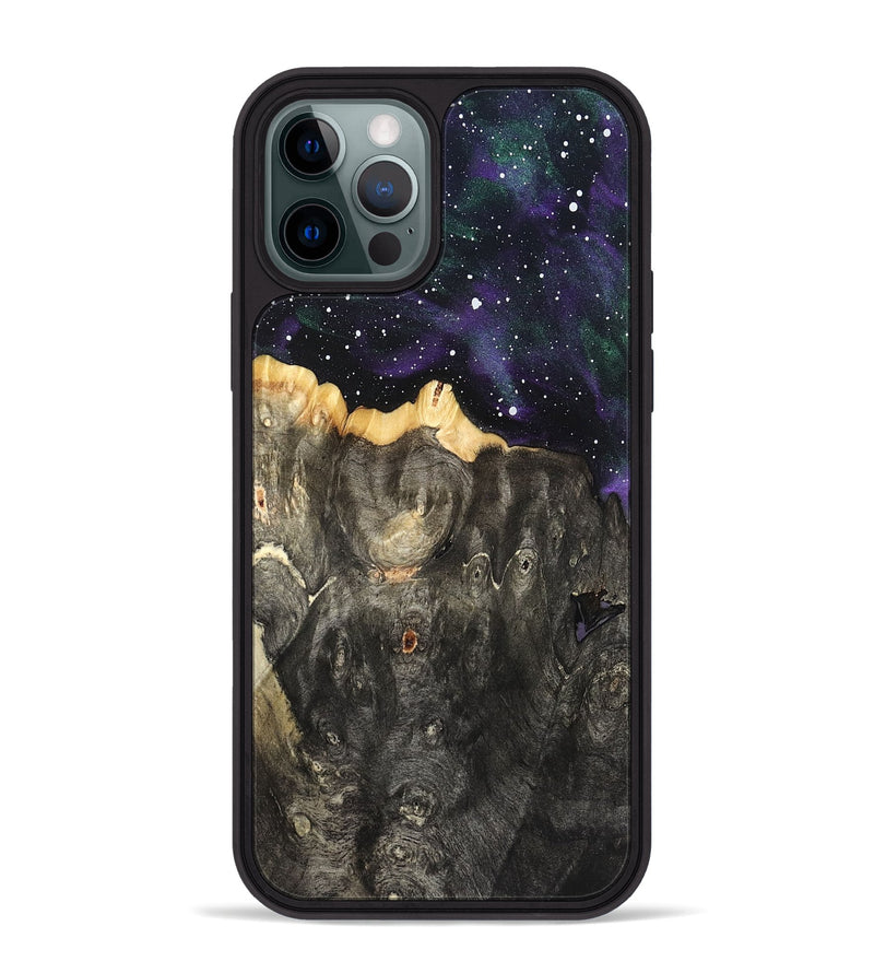 iPhone 12 Pro Max Wood Phone Case - Teena (Cosmos, 821994)