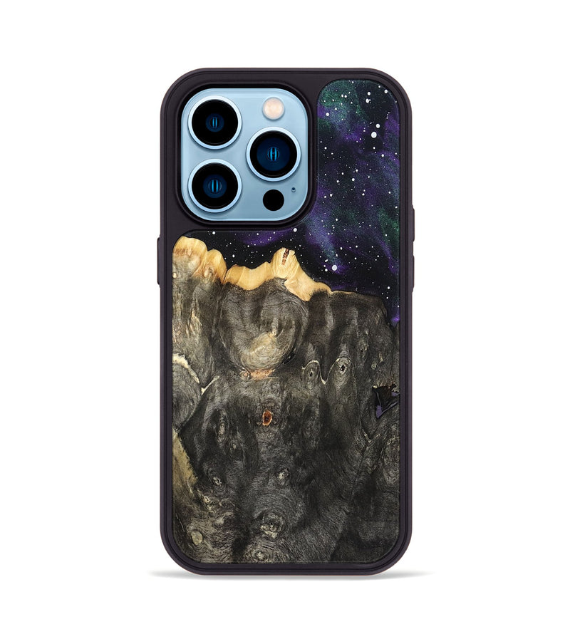 iPhone 14 Pro Wood Phone Case - Teena (Cosmos, 821994)