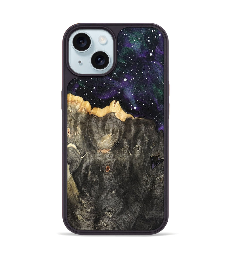 iPhone 15 Wood Phone Case - Teena (Cosmos, 821994)