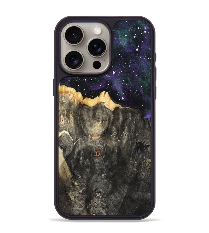 iPhone 15 Pro Max Wood Phone Case - Teena (Cosmos, 821994)