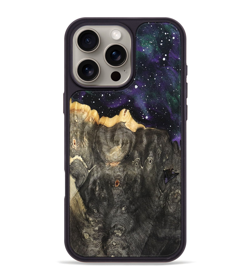iPhone 16 Pro Max Wood Phone Case - Teena (Cosmos, 821994)