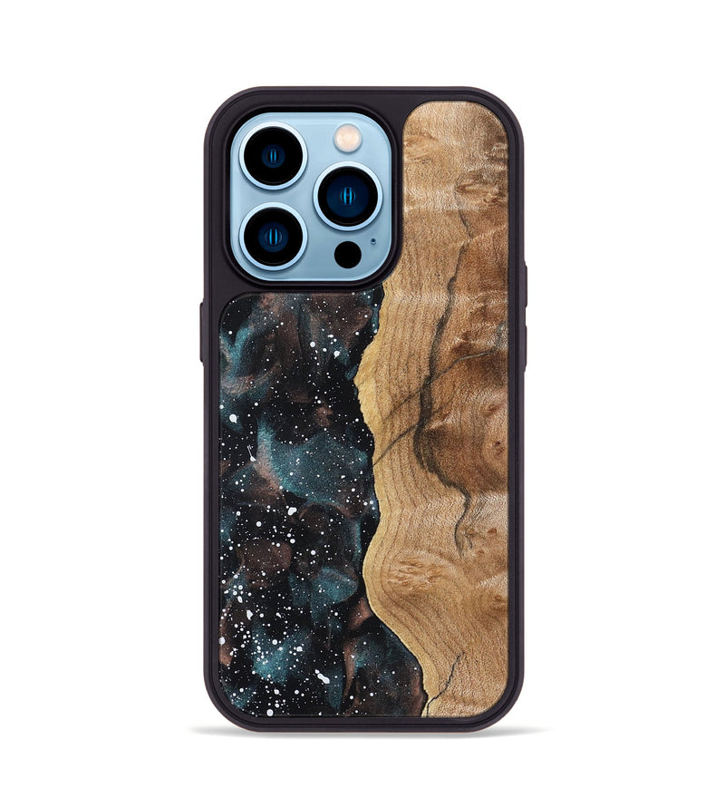 iPhone 14 Pro Wood Phone Case - Latonia (Cosmos, 821995)