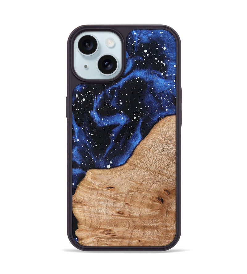 iPhone 15 Wood Phone Case - Bud (Cosmos, 821996)