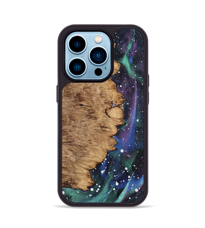 iPhone 14 Pro Wood Phone Case - Lylah (Cosmos, 821997)
