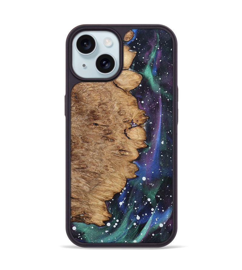 iPhone 15 Wood Phone Case - Lylah (Cosmos, 821997)