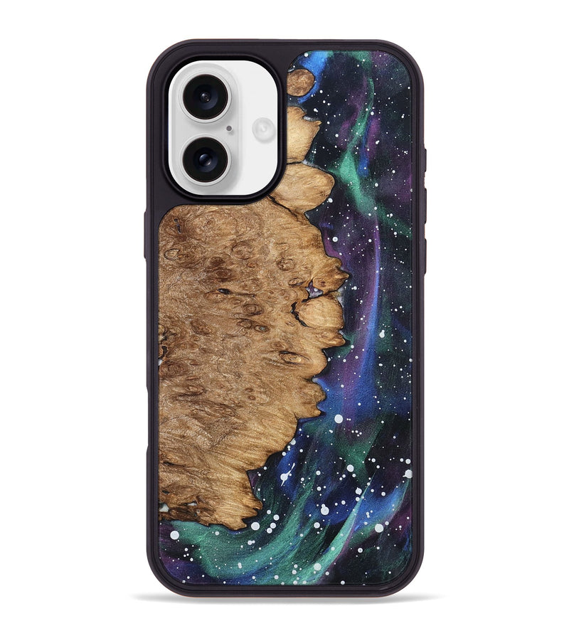 iPhone 16 Plus Wood Phone Case - Lylah (Cosmos, 821997)