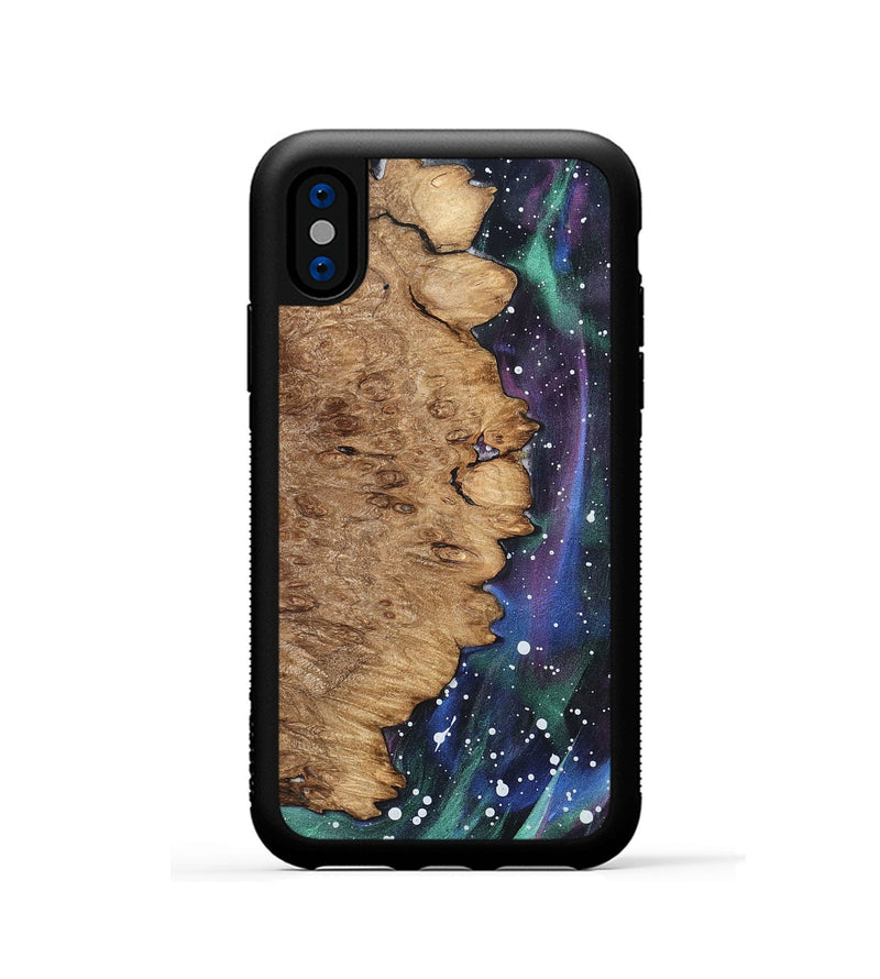 iPhone Xs Wood Phone Case - Lylah (Cosmos, 821997)