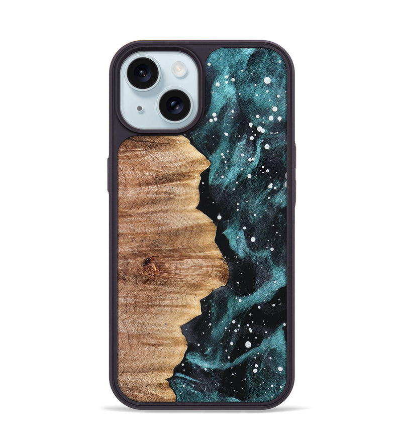 iPhone 15 Wood Phone Case - Gia (Cosmos, 821998)