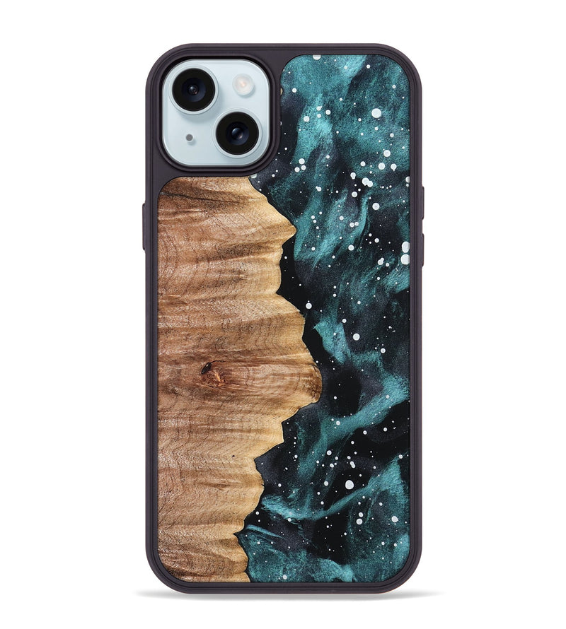 iPhone 15 Plus Wood Phone Case - Gia (Cosmos, 821998)