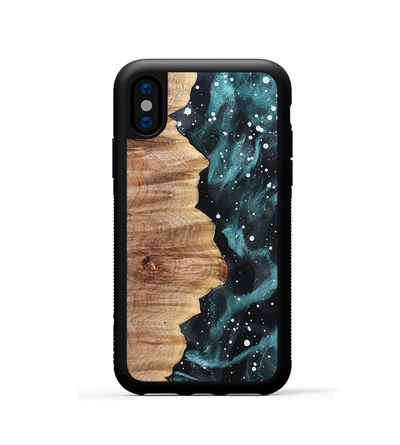iPhone Xs Wood Phone Case - Gia (Cosmos, 821998)