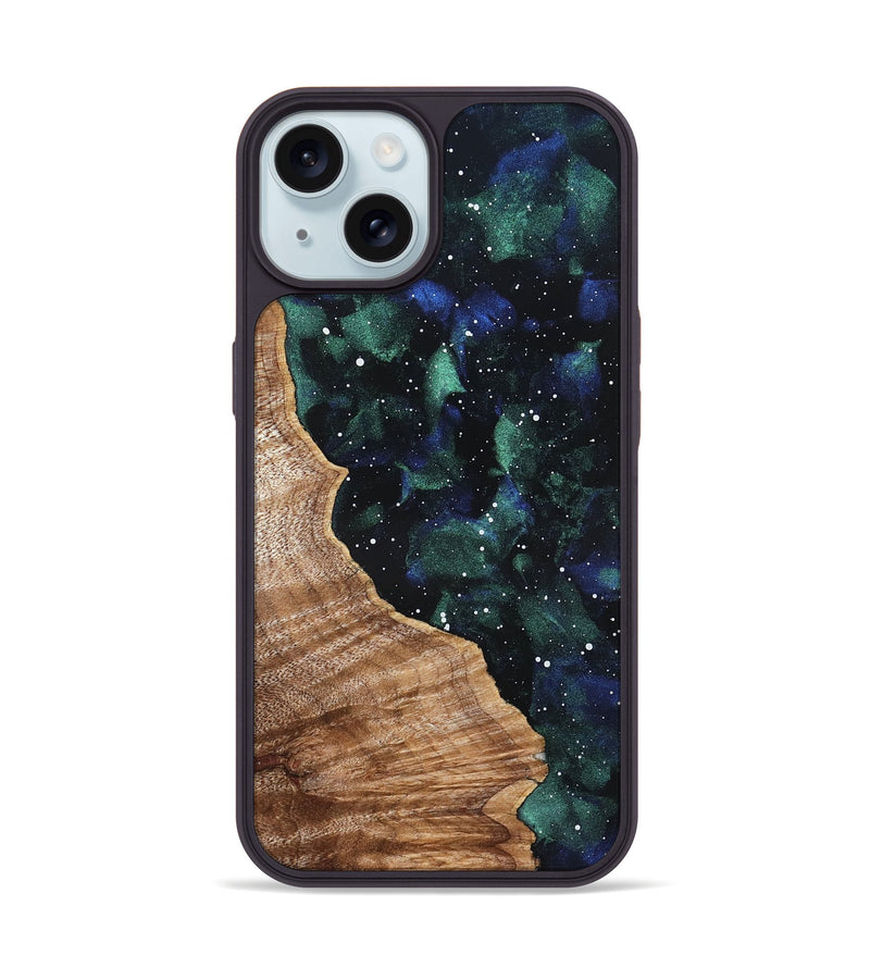 iPhone 15 Wood Phone Case - Amani (Cosmos, 821999)