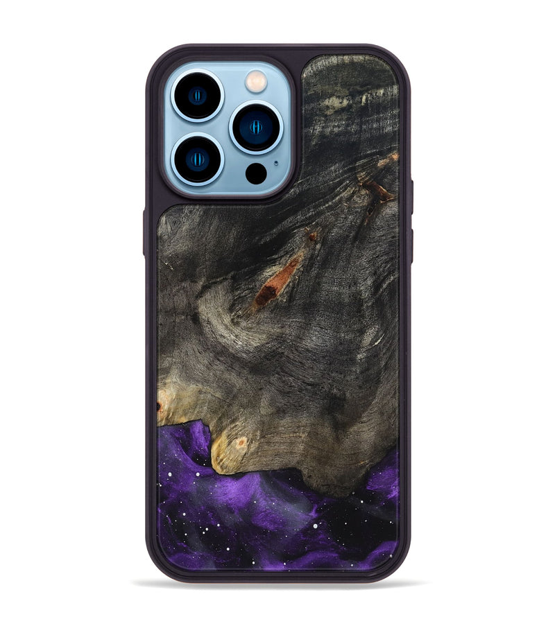 iPhone 14 Pro Max Wood Phone Case - Aaron (Cosmos, 822000)