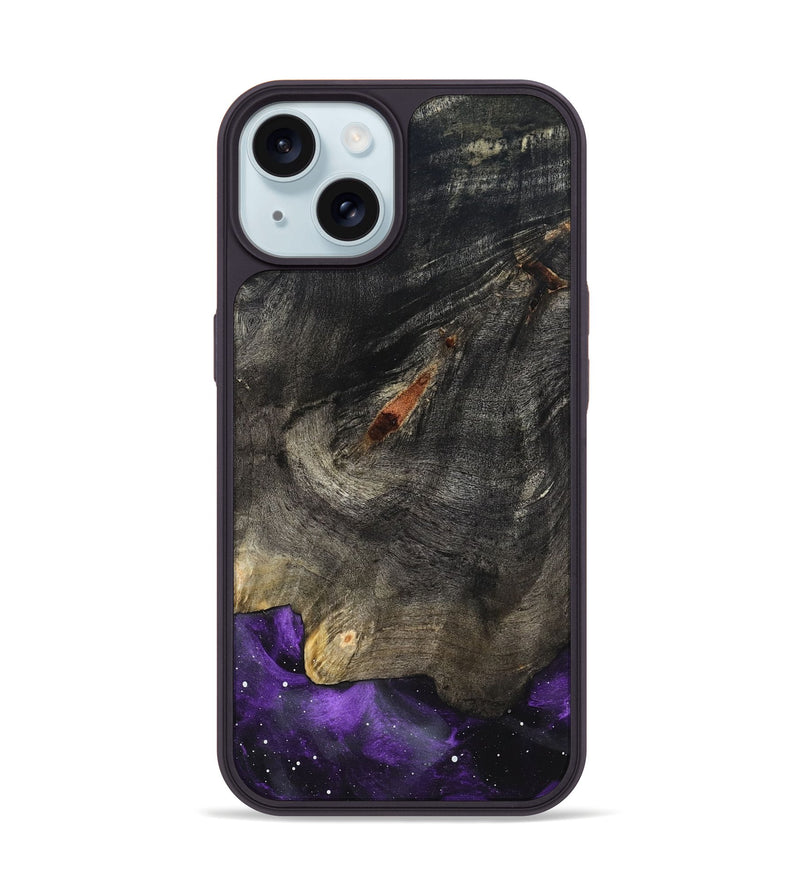 iPhone 15 Wood Phone Case - Aaron (Cosmos, 822000)