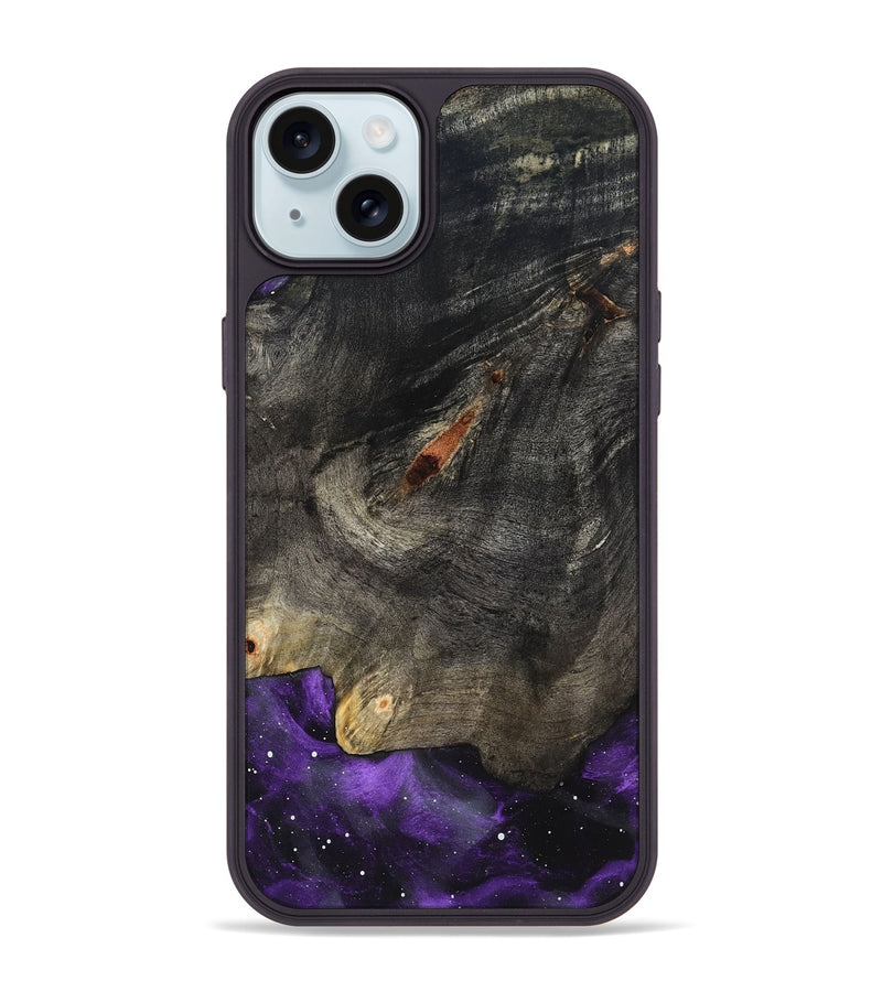 iPhone 15 Plus Wood Phone Case - Aaron (Cosmos, 822000)