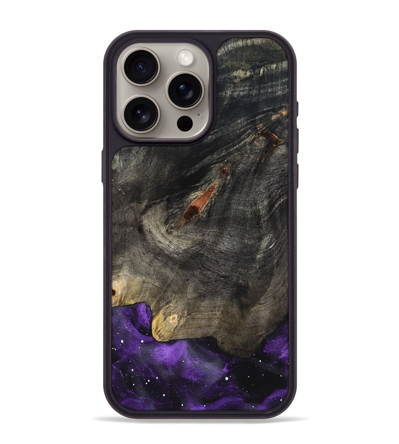 iPhone 15 Pro Max Wood Phone Case - Aaron (Cosmos, 822000)