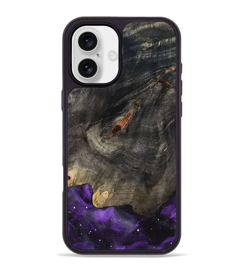 iPhone 16 Plus Wood Phone Case - Aaron (Cosmos, 822000)