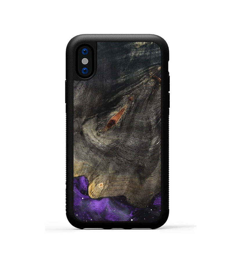 iPhone Xs Wood Phone Case - Aaron (Cosmos, 822000)